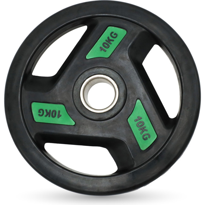 Диск обрезиненный с хватом UNIX FIT PRO 10 кг, 51 мм DG10RUBPGR